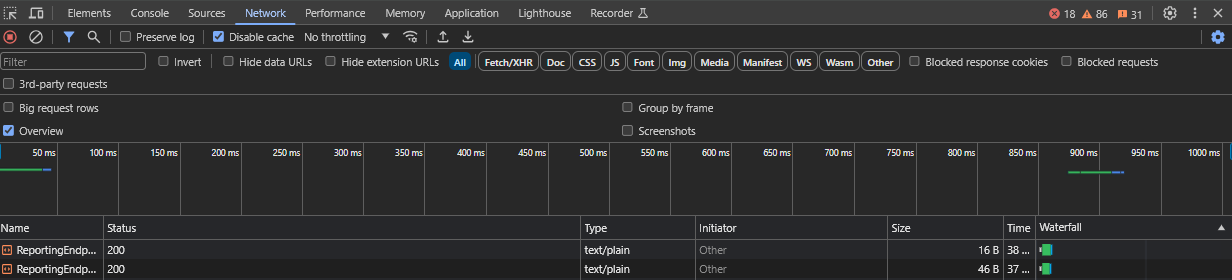 report-uri voorbeeld